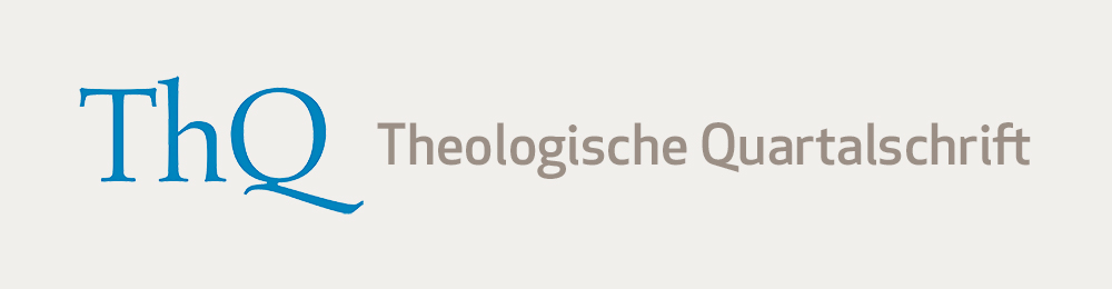 Schriftzug der Zeitschrift »Theologische Quartalschrift«