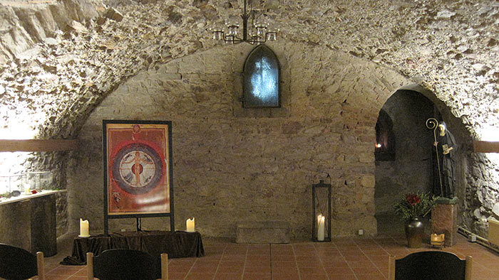 Rupertsberger Gewölbekeller - letzten Wirkungsstätte der Hildegard von Bingen