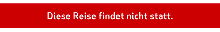 Diese Reise findet nicht statt